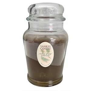 Vintage Retired Discontinued Yankee Candle ‘Cedar Leaf Spruce’ Candle, 12.3oz